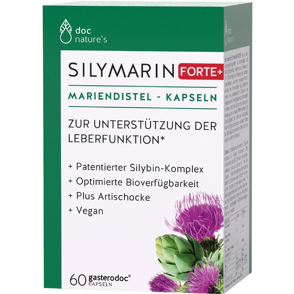 GASTERODOC Silymarin FORTE+ Kapseln